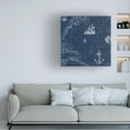 thumbnail image 2 of Trademark Fine Art 'Nautical Blues 4' Canvas Art by Jean Plout, 2 of 4