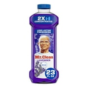 Mr. Clean 2X Concentrated Multi Surface Cleaner with Febreze Lavender Scent, 23 fl oz