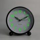thumbnail image 1 of Silent Alarm Clock - Non-Ticking Analog Alarm Clock with Warm Light - Simple Round, 1 of 1