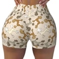 thumbnail image 2 of Lsque Cartoon Poodle Dog Pattern High Waisted Biker Shorts for Women-Tummy Control Fitness Athletic Workout Running Yoga Gym Shorts,Moisture-Wicking-Large, 2 of 9