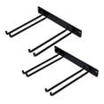 thumbnail image 3 of predolo 2Pcs Folding Chair Rack Wall Mount Garage Garden Tool Organizer Broom Holder for, 3 of 8