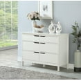 thumbnail image 2 of Angel Line Lauren 6 Drawer Double Dresser, White, 2 of 2