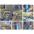 thumbnail image 7 of aZengear Folding Saw - Bushcraft - Pruning - Camping - Survival - Garden - Wood - Strong 8" Blade, 7 of 7