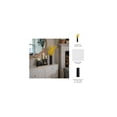 thumbnail image 5 of Cylinder Ceramic Vase for Living Room and Home Decor - Decorative Flower Vase for Kitchen, Bedroom, or Office Decor - Accent for House and Table Centerpiece Styling - 15", Black, 5 of 11