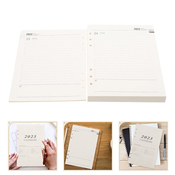 Wide Ruled Filler Notebook with Paper for Writing, Planning, and School Supplies