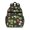 Strawberry and Blossom Black Pattern, variant on Strawberry and Blossom Black Pattern Cute School Backpack Bag for School with Padded Back and Adjustable Shoulder Straps 15.25"x11.5"x5.25"