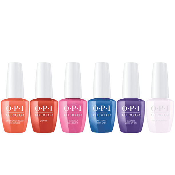 OPI Nail Gel Color GELCOLOR Mexico City Spring Collection ...