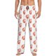 thumbnail image 1 of Balery Orange Fox Pantalones de pijama para hombre, pijama ultraligero, pantalón de descanso-Large, 1 of 6