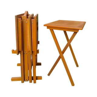 Vintage-Folding-Tray-Tables-With-Rack