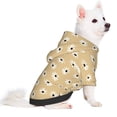 thumbnail image 2 of Fotbe Daisies Flowers Sudadera con Estampado para Perros Pequeños – Suéter con Capucha para Mascotas, Tela Suave de Forro Polar con Bolsillo-X-Large, 2 of 7