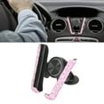 thumbnail image 3 of Adjustable Auto Cell Phone Mount, Firm Universal Bling Car Phone Holder Convenient Anti Scratch  For Automobile Decoration, 3 of 8