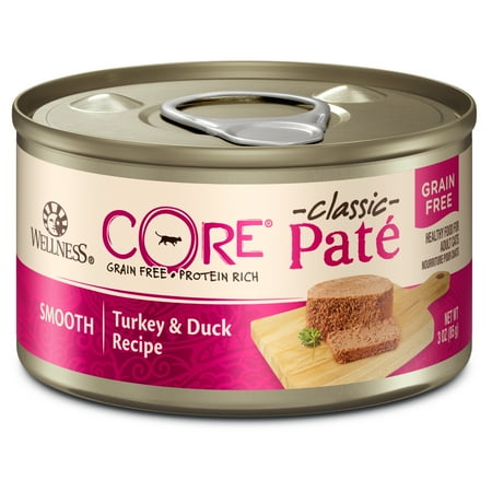 UPC: 0076344078999 | Wellness CORE Grain Free Canned Cat Food  Turkey & Duck Pate  3 Ounces (Pack of 12)