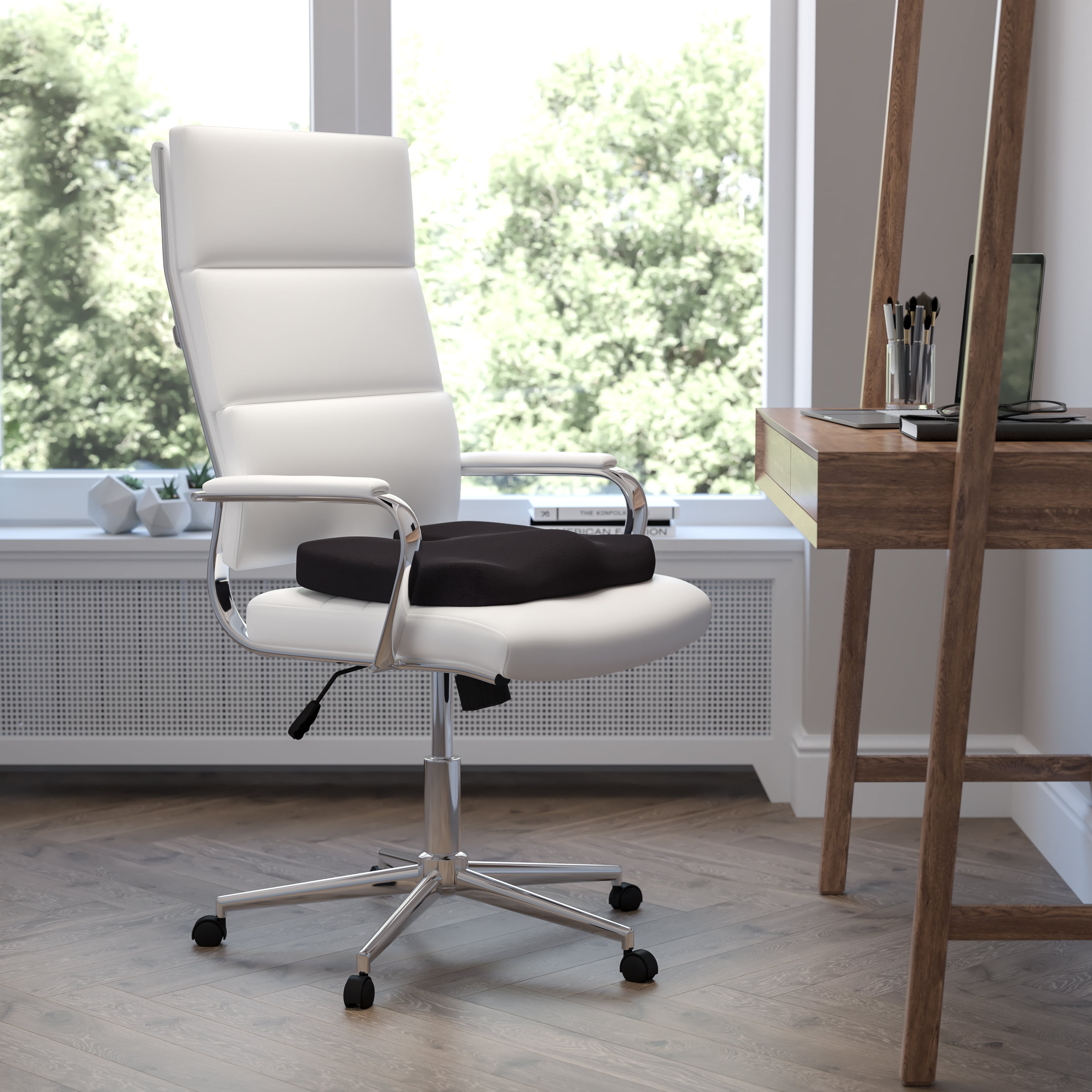 B3LMHCV HUISILK Seat Cushion for Office Chair - 100% Pure Memory