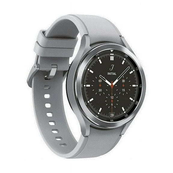 Restored Samsung - Galaxy Watch4 Classic Stainless Steel Smartwatch 46mm LTE - Silver SM-R895UZSAXAA (Refurbished)