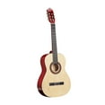thumbnail image 2 of Guitarra clásica acústica de 32 pulgadas, profesional de la música, 6 cuerdas, sonido pleno y brillante. Color de la madera, 2 of 9