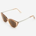 thumbnail image 6 of Sunglasses with Readers for Women - Reader Sunglasses - Cat Eye Reading Sun Glasses with Built In Full Readers - Verona by VITENZI in Black 2.00, 6 of 10