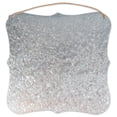 thumbnail image 6 of (3 pack) On the Surface Scallop Tin Wall Silver Plaque, Farmhouse Wall Décor, Galvanized Hanging Wall Sign, 6 of 6