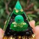 thumbnail image 4 of Pirámide de cristal naturalpiedra curativaChakra Reikimanualidades decorativas para el hogar (E) Wdftyju Para estrenar, 4 of 7