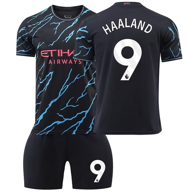 Camiseta de fútbol New Haaland 2024 para hombre/niños 20
