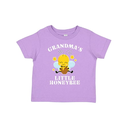 

Inktastic Cute Bee Grandma s Little Honeybee with Stars Gift Toddler Boy or Toddler Girl T-Shirt