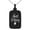 Black, variant on Gold Plated Stainless Steel Best Mom & Heart Small Rectangle Dog Tag Charm Pendant Necklace
