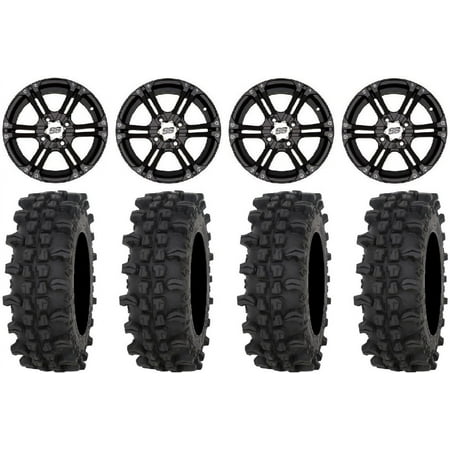 ITP SS212 14 Wheels Black 28 ACP Tires Honda Foreman Rancher SRA ITP SS212 14 Wheels Black 28 ACP Tires Honda Foreman Rancher SRA
