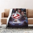 thumbnail image 2 of Film Ghostbusters Soft Blanket Fuzzy Fleece Anti-pilling Flannel Throw Blanket Decor Sofa Bed Blanket 40x60in, 2 of 7
