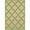 Green, variant on 2' X 4' Sand Geometric Stain Resistant Indoor Outdoor Area Rug - 6' x 7'