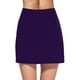 thumbnail image 1 of Falda pantalón ligera y elástica para mujer para correr y jugar al tenis: falda deportiva con forro, tallas reales, poliéster, S-XXL., 1 of 4