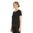 thumbnail image 4 of Scrubstar Women's Fashion Stretch V-Neck Scrub Top, Sizes XS-3XL, 4 of 7