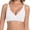 White, variant on Arlun Wireless Bras for Women Seamless No Underwire Push up Bra Soft Padded Supportive Fixed Cups Deep V Bralettes Everyday Comfortable Pure Color T-Shirt Bras Pink XXL