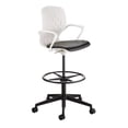 thumbnail image 1 of Pemberly Row Contemporary Plastic Products Shell Extended Height Chair, 1 of 4