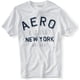 thumbnail image 1 of Aeropostale Hombres Aero Est. Camiseta gráfica 1987, blanca, extragrande, 1 of 1