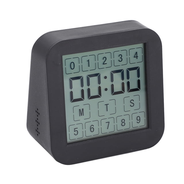 Medidor Digital De Temperatura Y Humedad, Amplio Rango De Medición Temporizador De Cuenta Regresiva Termómetro Digital Higrómetro Multifuncional Con Batería Para Habitación