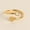 C, variant on Gold Initial Rings for Women Non Tarnish Heart Initial Stackable Rings Adjustable Pinky Rings for Women Cute Dainty Alphabet Capital Letter Rings Jewerly Gift