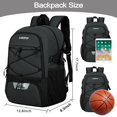thumbnail image 2 of Mochila de baloncesto LARIPOP para niños y niñas, regalos para hombres, 2 of 7