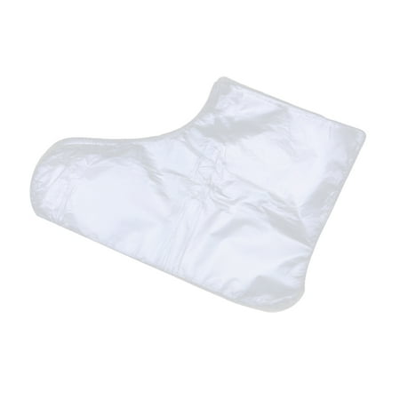 

NUOLUX 100pcs Disposable Foot Covers One-off Foot Cover Transparent Film Foot Cover for Pedicure