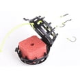 thumbnail image 2 of 6 Hook Square Shape Fishing Baits Cage String Hook Line Group Feeder Sinkers Fishing Spring Baits Cage Easy to Use, 2 of 7