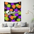thumbnail image 3 of Splatoon Wall Tapestry Cartoon Poster Wall Hanging Tapestry for College Dorm Living Room Bedroom Decoration 40x60 Inch, 3 of 7