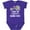 Purple, variant on Inktastic Best Nanny Ever Grandchild Boys or Girls Baby Bodysuit