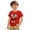 1-Red1867, variant on WOYY Boys Easter Short Sleeved T-Shirt Cartoon Bunny Print Round Neck T Shirt, Sizes 2-14