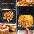 thumbnail image 2 of 4PCS Replacement, 10 QT Mesh Rack Accessories , Oven, Dishwasher Safe (10 QT),4 x Cooking Tray,Black, 2 of 7