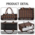thumbnail image 4 of Large Capacity Tote Bag,Halloween Pumpkin & Bones Pattern Handbag Fashion Luxury Tote Bag,15.7"x13"x 5.1" Inches,Laptop Compatible, 4 of 6