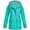 Green, variant on asdoklhq Clearance Coats Under $10.00 Plus Size,Women Solid Rain Jacket Outdoor Plus Size Waterproof Hooded Raincoat Windproof