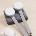 thumbnail image 2 of LongDay 1pcs Rubber bathroom long handle massage bath brush soft hair bath brush rub back brush bath brush, 2 of 8