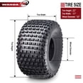 thumbnail image 5 of WANDA Set of 4 New ATV Tires 22X11-10 4PR P322 Dimple Knobby - 10030, 5 of 8