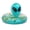Blue, Gold, variant on POZA Purple Gold Alien Pool Float - Heavy Duty Vinyl Design