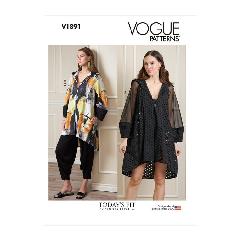 Vogue Sewing pattern 1891 - Misses' Jacket and Pants by