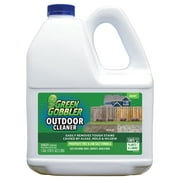 Green Gobbler Outdoor Cleaner Concentrate | Removes Tough Stains Caused by Algae, Mold & Mildew | Safe for Siding, Brick, Concrete, Wood & More | Phosphate-Free, Low Salt Formula, Safe Near Plants