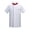Red, variant on Summer Chef Uniform Double-breasted Short Sleeve Unisex Stand Collar Soft Breathable Stain-resistant Loose Cook Kitchen Bakery Restaurant Canteen Waiter Top